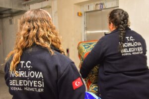 İncirliova Belediyesi, vatandaşların kullanmadıkları ihtiyaç fazlası soba, beyaz eşya, mobilya