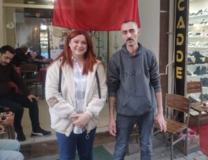 MHP’li Çınar, işyerlerini tek tek ziyaret ediyor