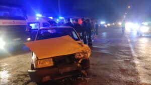 İncirliova’da 3 araçlı zincirleme kaza: 3 yaralı