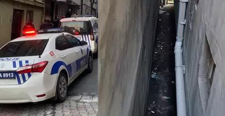 Banyoda doğum yaptı, bebeği bina boşluğuna attı