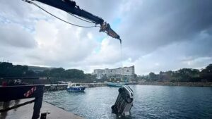 Antalya’nın Alanya ilçesinde iskeleden denize düşen otomobildeki B.Ç. (24) ile