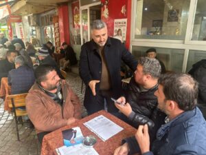 Sevgi Yolu esnaflarından Gökmen’e yoğun ilgi