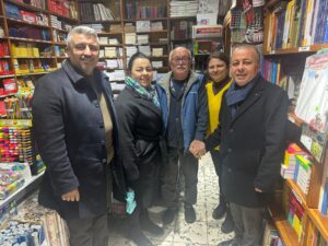 Sevgi Yolu esnaflarından Gökmen’e yoğun ilgi