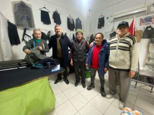 Sevgi Yolu esnaflarından Gökmen’e yoğun ilgi