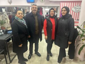 Sevgi Yolu esnaflarından Gökmen’e yoğun ilgi