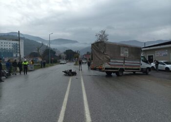 Koçarlı’da kazada motosiklet sürücüsü öldü