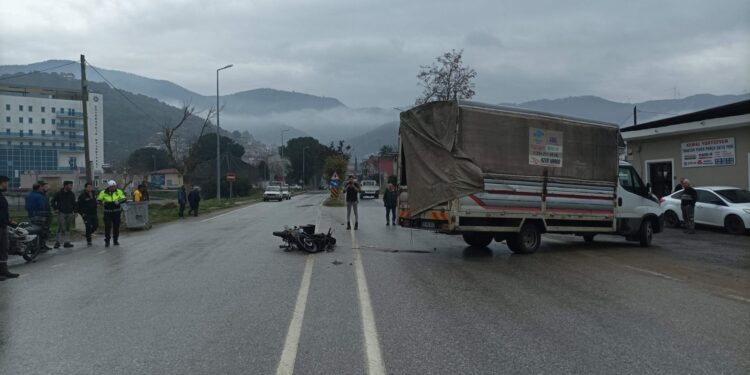 Koçarlı’da kazada motosiklet sürücüsü öldü