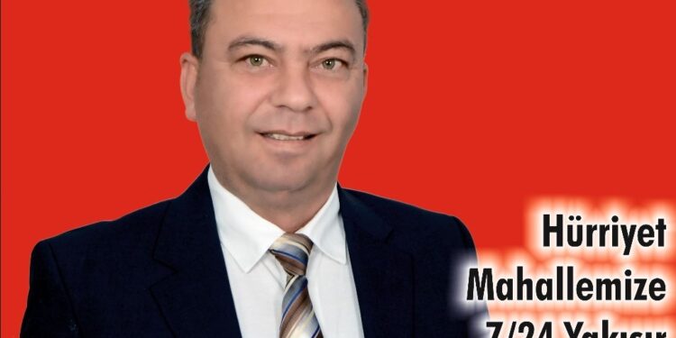 Uzun yıllar ASKİ’de görev yaptıktan sonra emekli olan ve İncirliova’nın Hürriyet Mahallesi’ne Muhtar adayı olan Mustafa Şimşek (47) çalışmalarını sürdürüyor. Mahallesinin sorunlarını iyi bildiğini ifade eden Şimşek, “Doğup büyüdüğüm mahalleme hizmet borcumu ödemek için varım. Hürriyete hizmetleri 'Şimşek' hızıyla getireceğim” dedi.
