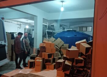 İncirliova’da 10 ton 960 litre sahte zeytinyağı ele geçirildi