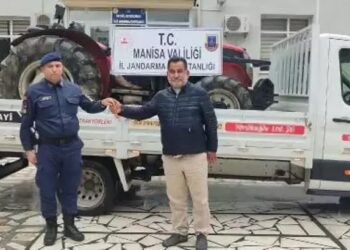 Manisa'da çalınan traktör Aydın'da bulundu