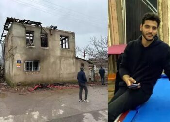 Emre, evde çıkan yangında öldü