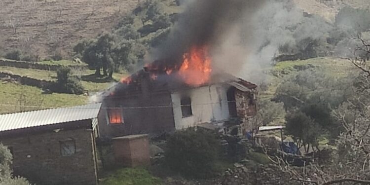 Yenipazar'da evde çıkan yangında 5 yaşındaki çocuk öldü