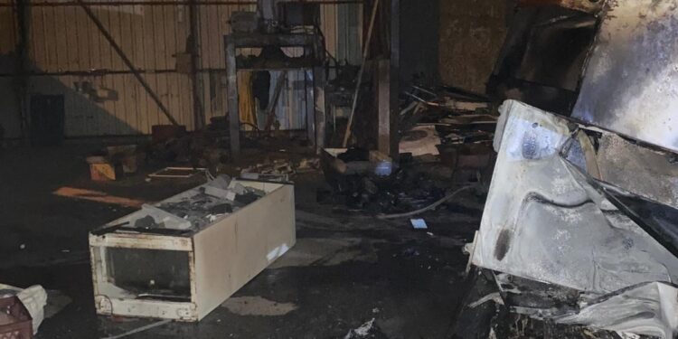 Aydın’da geri dönüşüm tesisinde yangın