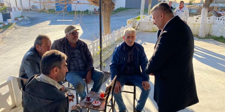 Gökmen’den bir günde iki mahalleye ziyaret  