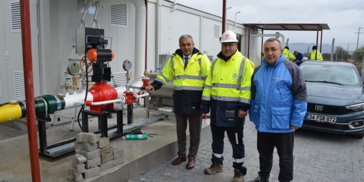 Koçarlı Bağarası sınırına kadar Doğalgaza kavuşacak