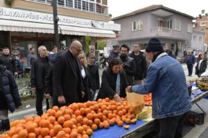 Zencirci ve Çerçioğlu’na Germencik’te yoğun ilgi