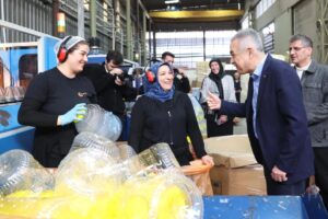 Cumhur İttifakı Aydın Büyükşehir Belediye Başkan adayı Mustafa Savaş, Umurlu