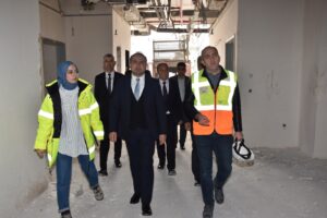 Aydın Şehir Hastanesi’nde inşaat çalışmaları hızlandı