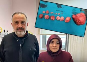 Rahminden 16 tümör çıkarıldı