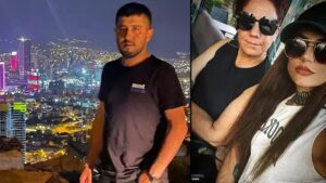 İzmir‘in Konak ilçesinde, 8 Mart Dünya Kadınlar Günü‘nde yolda yürürken