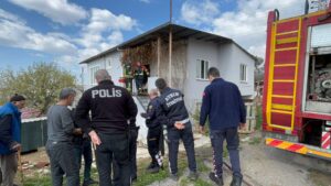 Aydın’ın Nazilli İlçesinde eşinin eve dönmediğini öne süren koca evi