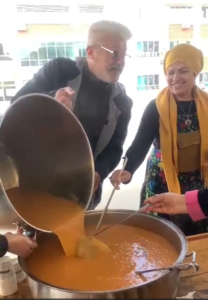 Aydın Kültür Derneğinden öğrencilerin içini ısıtacak ikram