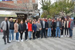 Cumhuriyet Halk Partisi (CHP) İncirliova Belediye Başkan adayı Osman Gökmen,