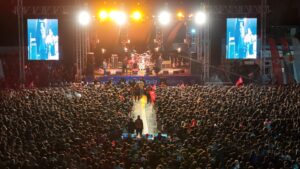 Söke Otogarı 'Duman' konseriyle açıldı