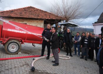 Büyükşehir’den kırsal mahallere tanker desteği