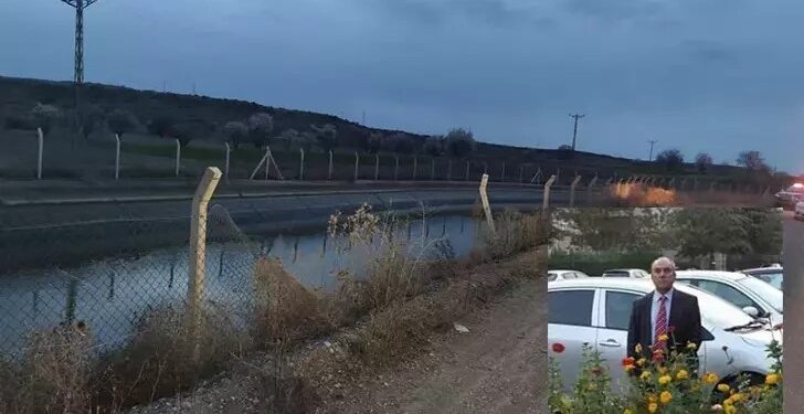 Sulama kanalına düşen otomobilin sürücüsü öldü