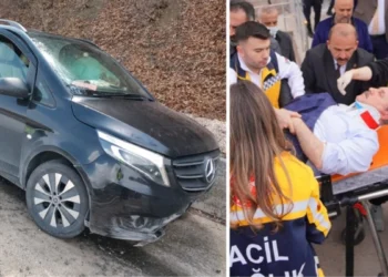 BBP lideri Mustafa Destici'nin makam aracı kaza yaptı