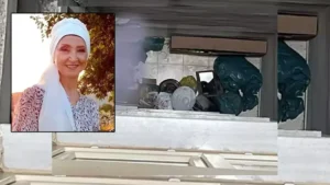 Balıkesir’in Bandırma ilçesinde bayram temizliği yaparken 6’ncı kattan düşen Nurhan