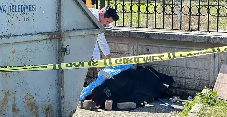Çöp depolama alanında ölü bulundu