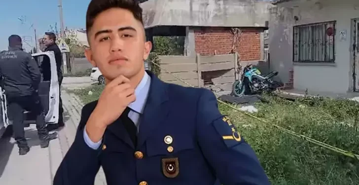 Duvara çarpan motosikletin sürücüsü hava astsubay öğrencisi öldü