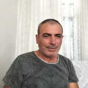 Aydın’ın Buharkent ilçesinde, yapımı devam eden okul inşaatının 1’inci katından