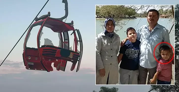 Düşen teleferikte ölen babasından haberi yok