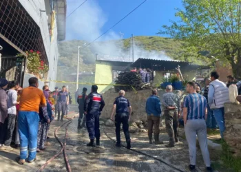 Nazilli’de 2 yaşındaki Mehmet çıkan yangında öldü