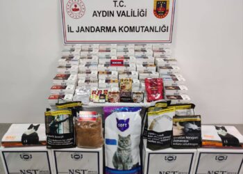 Aydın'da 78 bin 250 makaron ele geçirildi