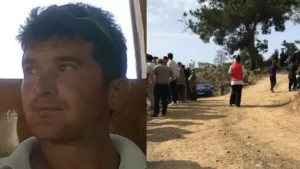 Muğla’nın Bodrum ilçesinde yamaçtan yuvarlanan traktörünün sürücüsü Erkan Alataş (45),