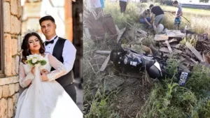 Antalya’nın Serik ilçesinde motosiklet kazasında yaralanan çiftten Umut Ötgüne’nin (21)