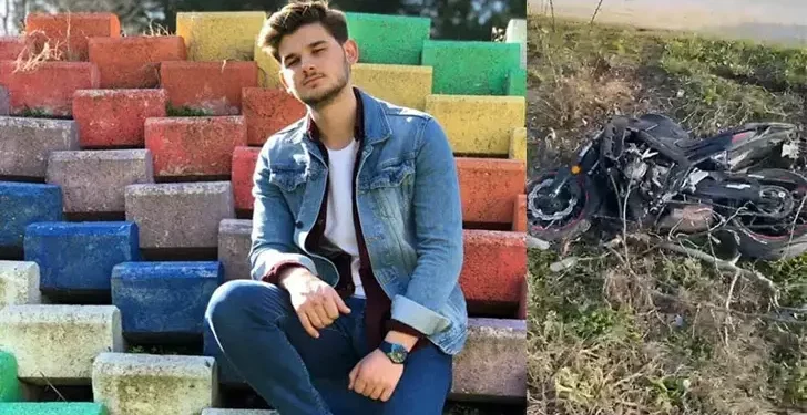 Emanet aldığı motosiklet sonu oldu
