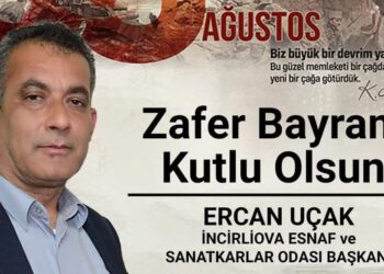 30 ağustos kutlama