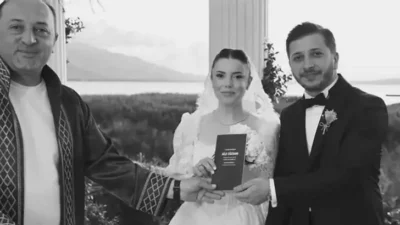 Nevşehir'in Göreme beldesinde sağanak yağışın ardından yıkılan peribacası kayalarının altında