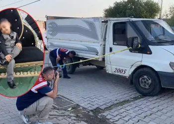 4 yaşındaki Enes, kamyonet kasasından düşerek öldü