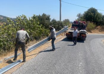 İncirliova’nın mahalle yolları bariyere kavuşuyor