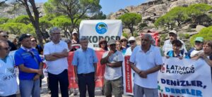 Aydın’ın Koçarlı İlçesi Çörlen Yaylasında maden ocakları Latmos’un kalbine zarar