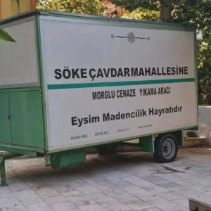 Maden şirketi, morg bağışlayarak mahalle halkıyla alay etti