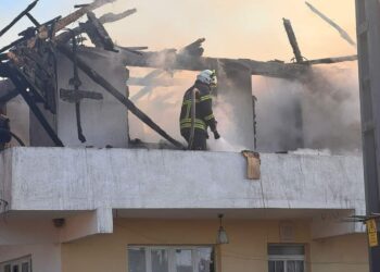 Bozdoğan’da yangın bir evi küle çevirdi