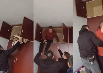 49 suçtan aranan şüpheli, gardıropta yakalandı