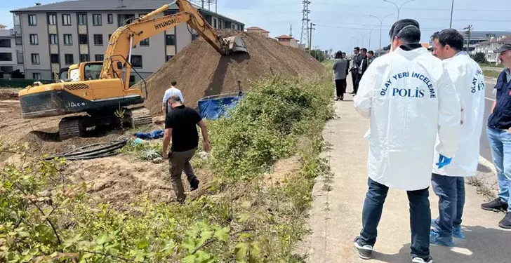 El ve ayakları bağlı, toprağa gömülü erkek cesedi bulundu
